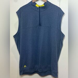 Adidas Navy Sleeveless Golf Top size 2XL